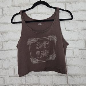 AEO "Stay True" crop tank